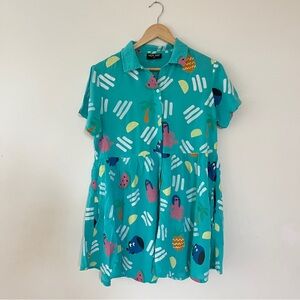 Lazy Oaf Tropical Flavour shirt dress